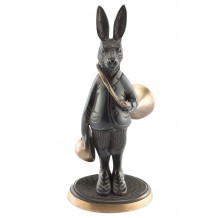 Figurine Lièvre en bronze