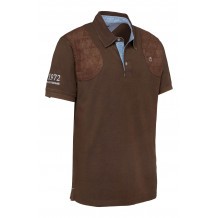 Polo de chasse Club Interchasse Hubert Marron