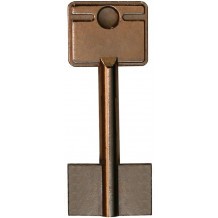 Clé vierge pour armoire forte Rietti - 3 mm