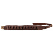 Cartouchière en cuir gras Country Sellerie pour cartouches Cal. 12
