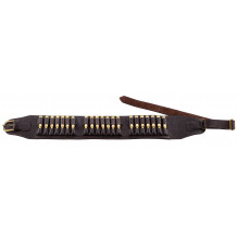 Cartouchière en cuir gras Country Sellerie pour balles