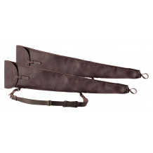 Fourreau fusil double Country Sellerie en Cuir - 122 cm