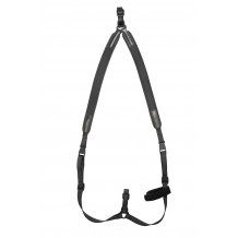 Bretelle carabine néoprène Niggeloh "sac à dos" / Noir