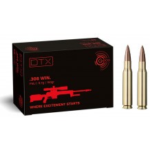 Cartouche Geco / cal. 308 Win. - DTX FMJ Blindée 9,7 g / 150 gr