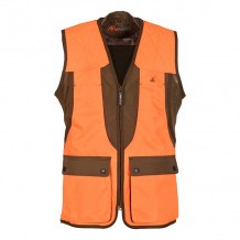 Gilet de chasse ProHunt Grouse Kaki - Orange