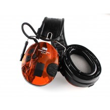 Casque antibruit électronique 3M Peltor SportTac kit gel - Coquilles Orange camo