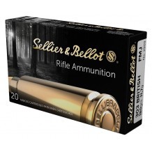 Cartouche Sellier & Bellot / cal. 303 British - FMJ Blindée 11,7 g / 180 gr