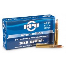 Cartouche Partizan / cal. 303 British - Soft Point 11,7 g / 180 gr