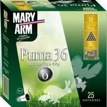 Cartouche Mary Arm Puma 36 / Cal. 12 - 36 g