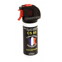  Bombe lacrymogène au gaz CS 50 ml