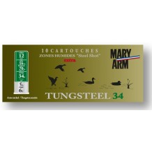 Cartouche Mary Arm Tungsteel 34 / Cal. 12 - 34 g