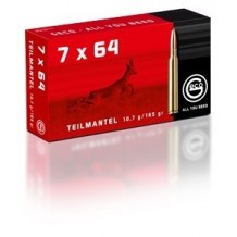 Cartouche Geco / cal. 7x64 - T-Mantel 10,7 g / 165 gr