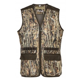 Gilet de chasse Percussion Palombe - GhostCamo Wet