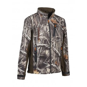 Blouson de chasse softshell Percussion GhostCamo Wet