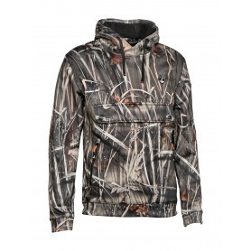 Sweat-shirt de chasse à capuche Percussion - GhostCamo Wet