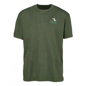 Tee-shirt de chasse Percussion brodé Canard