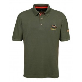Polo de chasse Percussion brodé Sanglier