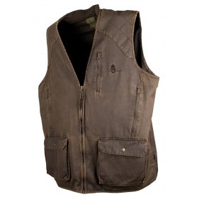 Gilet de chasse façon cuir Somlys Sologne 244