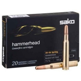 Cartouche Sako / cal. 30-06 Sprg - Hammerhead SP 14,2 g / 220 gr