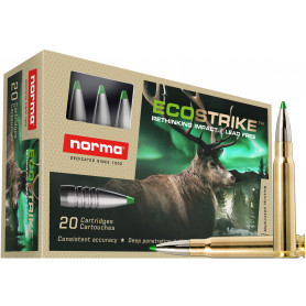 Cartouche Norma / cal. 7x65 R - Ecostrike 9,1 g / 140 gr