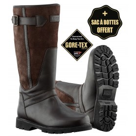 Bottes de chasse grand froid Aigle Inverss GTX + Sac à bottes Rubberbag - Pointure 41