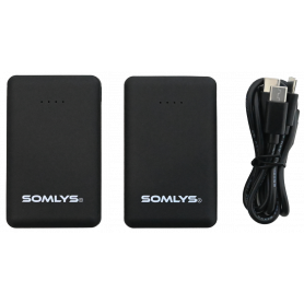 Pack 2 batteries pour chaussettes et mitaines chauffantes Somlys