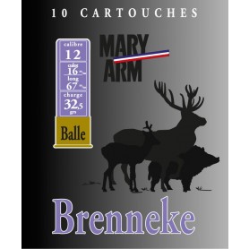 Cartouche Mary Arm Brenneke 28 / Cal. 28 - 18 g