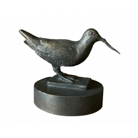 Bronze Bécasse sur socle