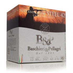 Cartouche B & P Super-Magnum Steel 42 HV / Cal. 12 - 42 g
