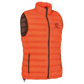 Gilet matelassé Club Interchasse Philibert Orange