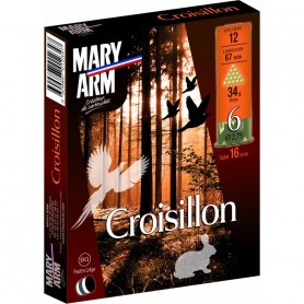Cartouche Mary Arm Croisillon 12 / Cal. 12 - 34 g