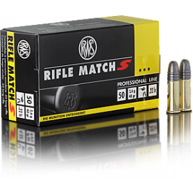 Cartouches 22LR RWS Rifle Match S