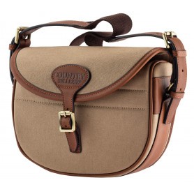 Sac cartouchière toile & cuir  Country Sellerie
