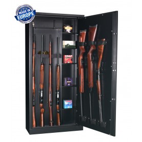 Armoire forte Fortify Delta 15 modulable 15 armes - 11 armes + étagères