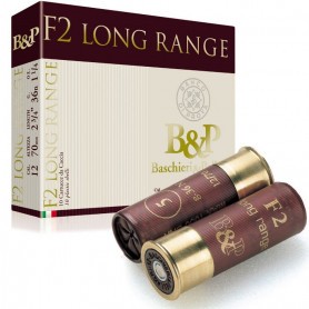Cartouche B & P F2 Long Range / Cal. 12 - 36 g