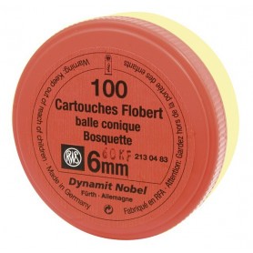 Cartouches 6 mm Flobert RWS Blanc
