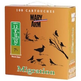 Pack 100 cart. Mary Arm Migration 32 / Cal. 12 - 32 g
