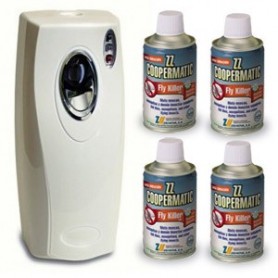 Pack diffuseur insecticide + 4 recharges Coopermatic