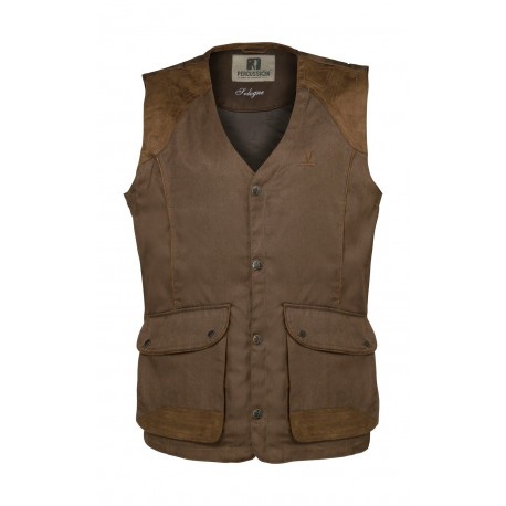 Gilet De Chasse Homme FOXLEY – Tattersall Laine, Taille 40