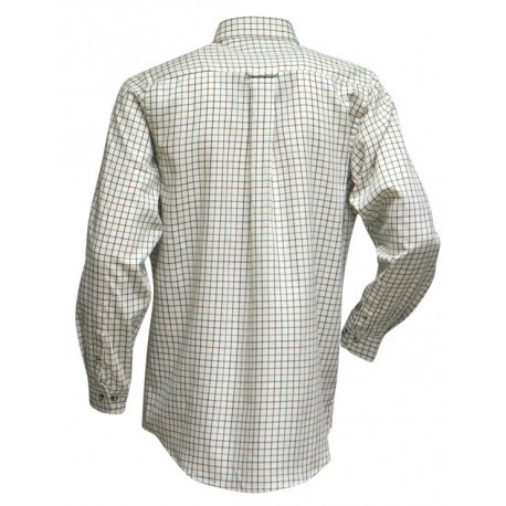 NL Chemise homme teintée 100% coton manche courte