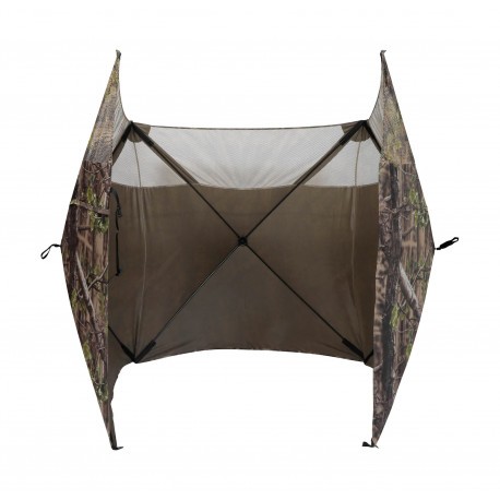 T-SHIRT CHASSE SUPERTRACK CAMOUFLAGE FLUO MANCHES LONGUES SOLOGNAC