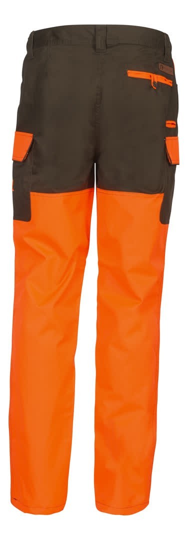 Pantalon de chasse Percussion Roncier Tradition - Kaki / Orange