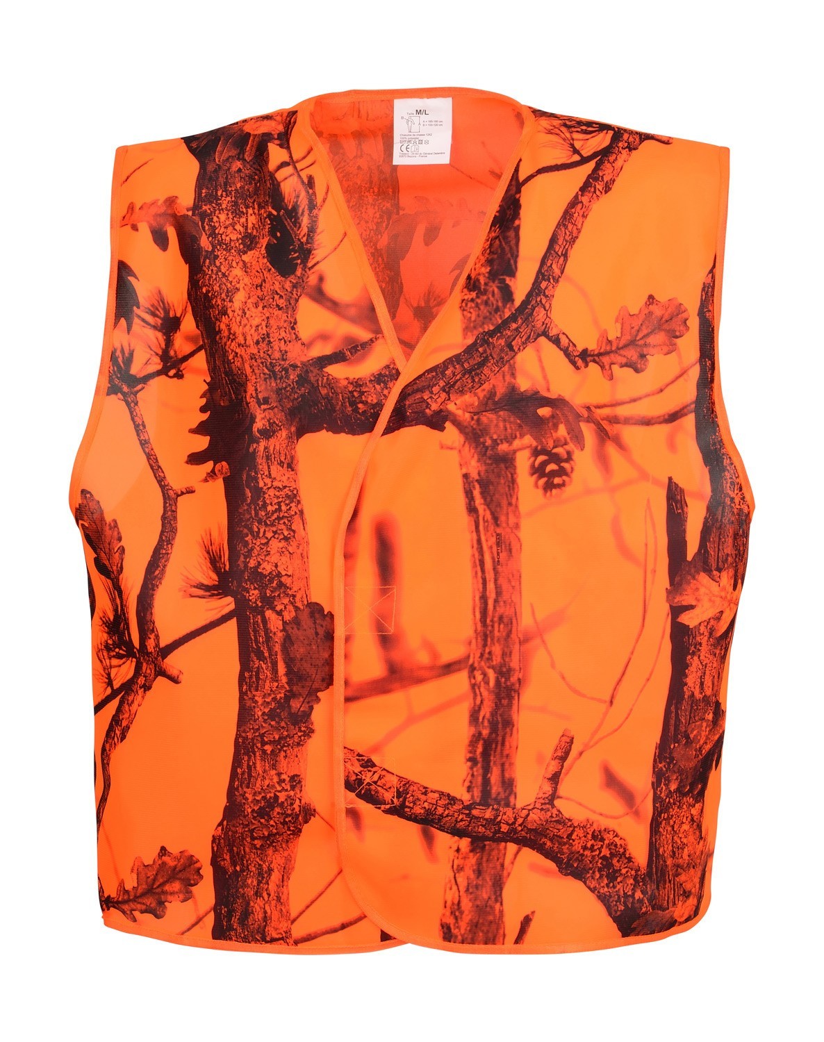 Gilet de traque Percussion GhostCamo B&B - Gilets de ...