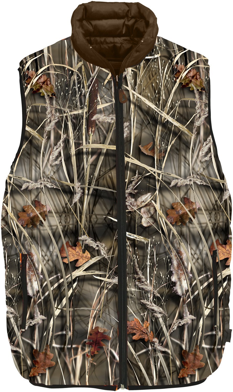 Wet Ghostcamo Réversible Gilet Marron Percussion Gilets Ouatiné pq4FU1