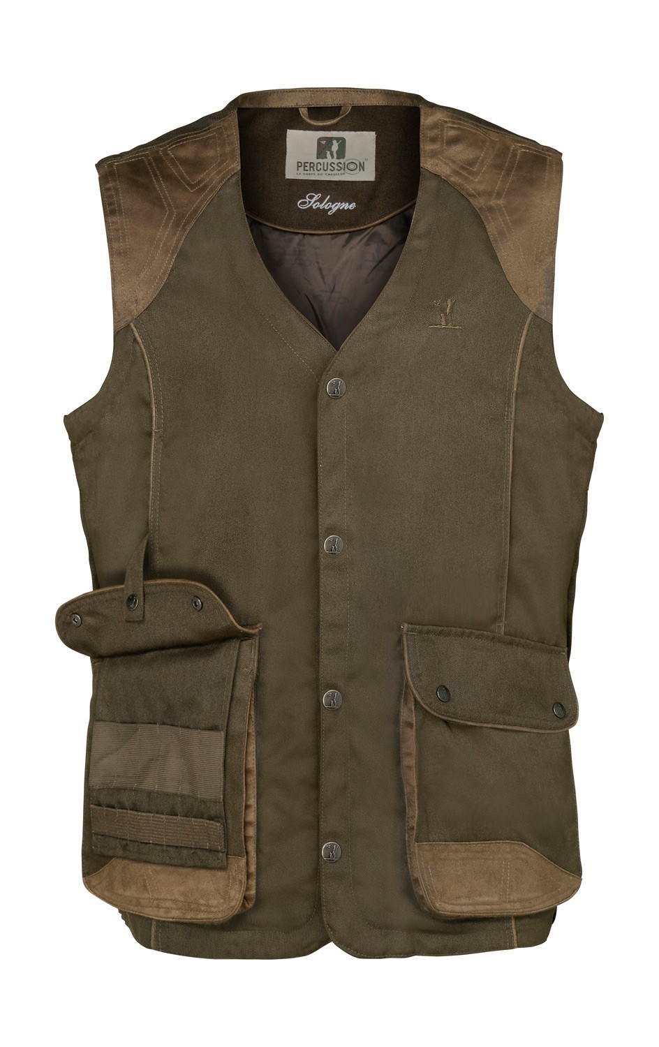 Gilet De Chasse Et Pêche Orvis Homme Taille M - Beige/coton - état Très Bon