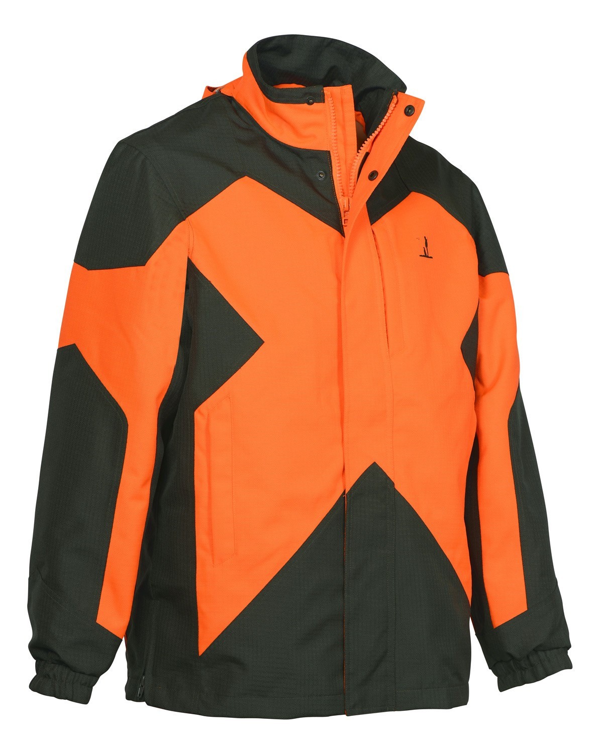 Veste de chasse Percussion Predator R2 Orange / Kaki ...