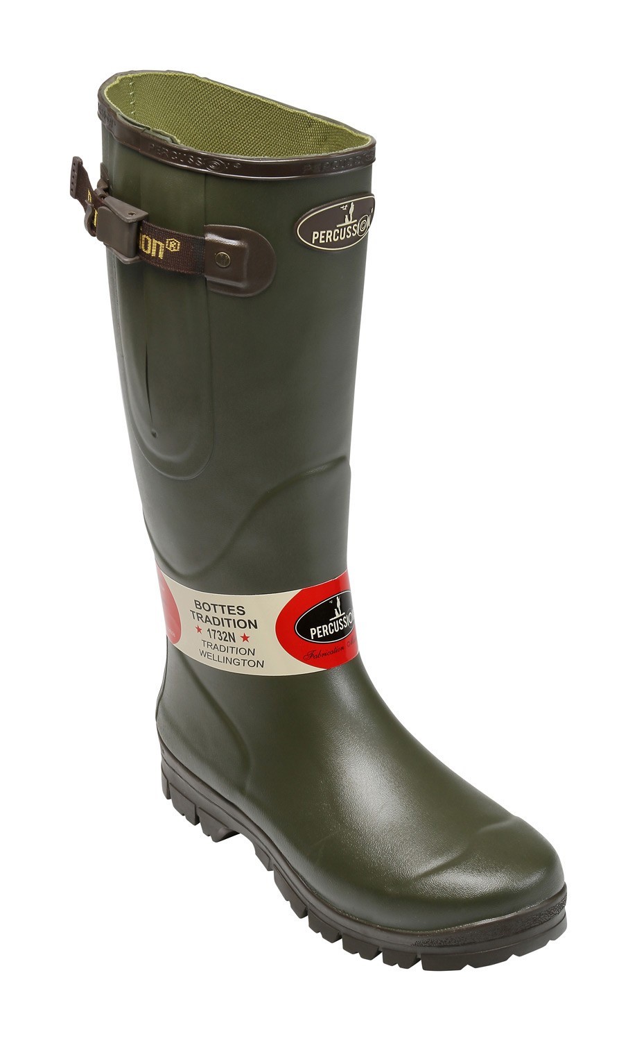 Bottes de chasse Percussion Tradition Jersey Bottes caoutchouc de chasse Made in Chasse Bottes de chasse Percussion Tradition Jersey Bottes caoutchouc de chasse Made in Chasse
