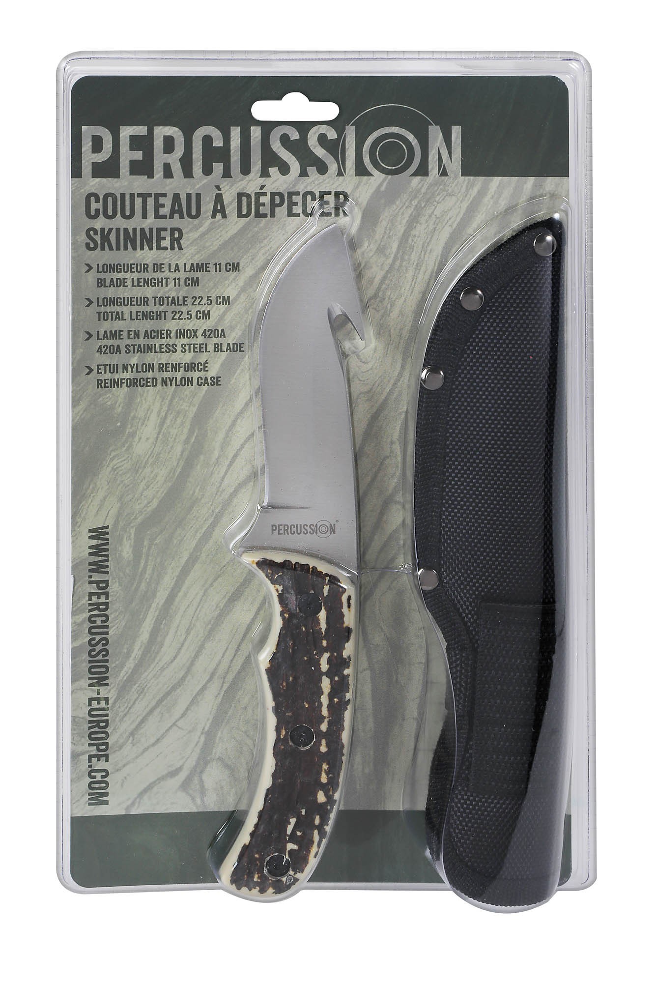 Couteau à dépecer Percussion Couteaux à dépecer découper Made in Chasse