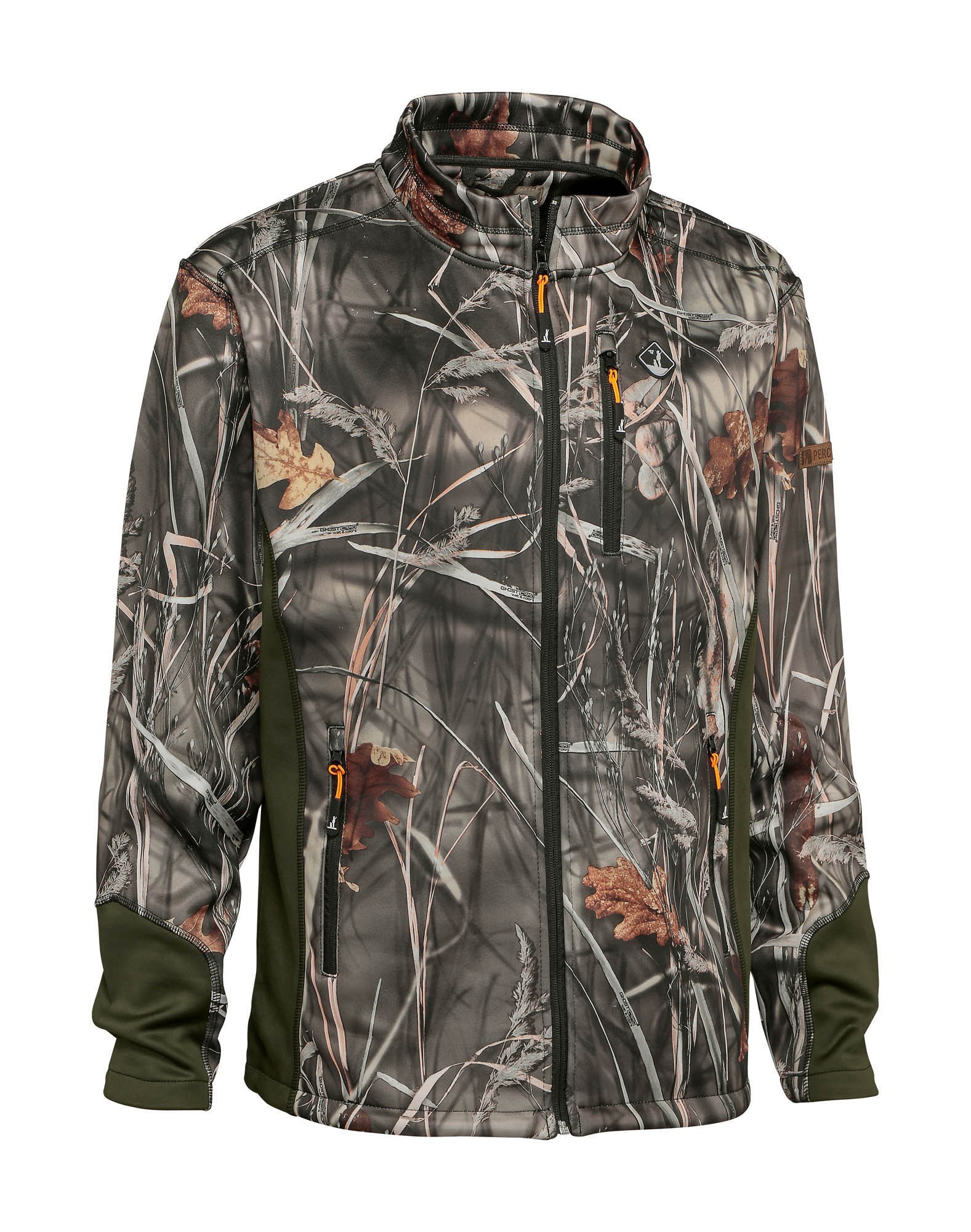 Polaire 350g 3 Poches Blouson Polaire De Chasse Percussion