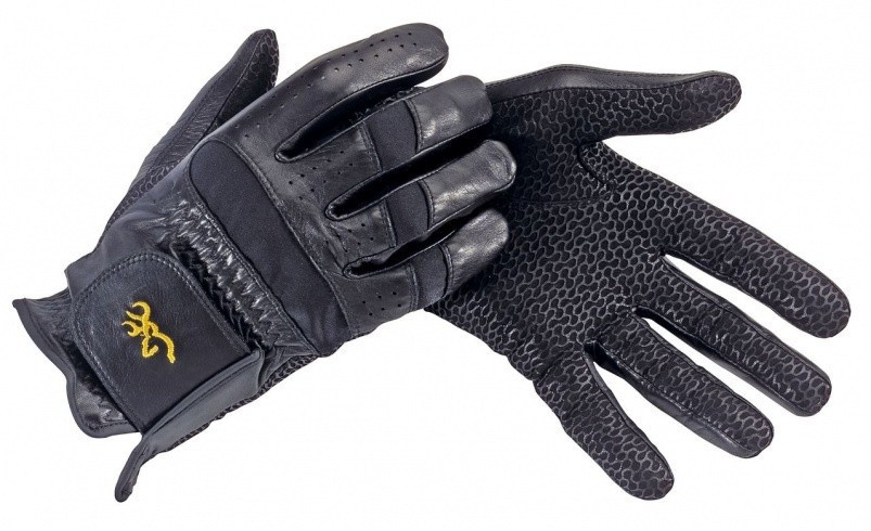 Gants de tir Tac Pro Browning cuir - Gants de chasse ...